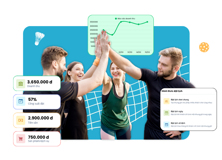 Phần mềm quản lý sân thể thao